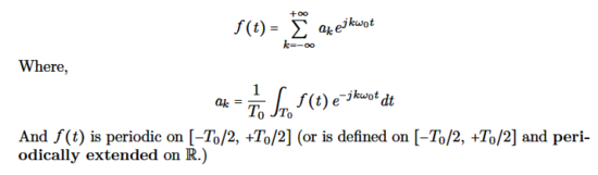 Fourier Series in Complex Form