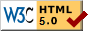Valid HTML 5.0 Transitional